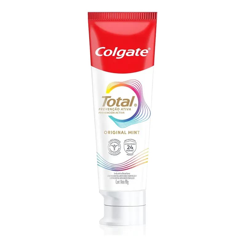 Pasta De Dentes Total Prevenção Ativa 90g Colgate