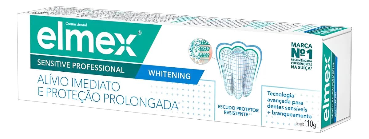 Creme Dental Elmex Branqueador Sensitive Whitening 110g