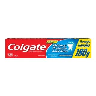 Creme Dental Colgate Máxima Proteção Anticáries 180g