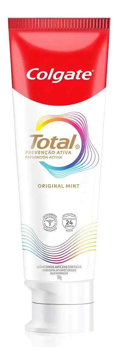 Pasta De Dentes Total Prevenção Ativa 180g Colgate