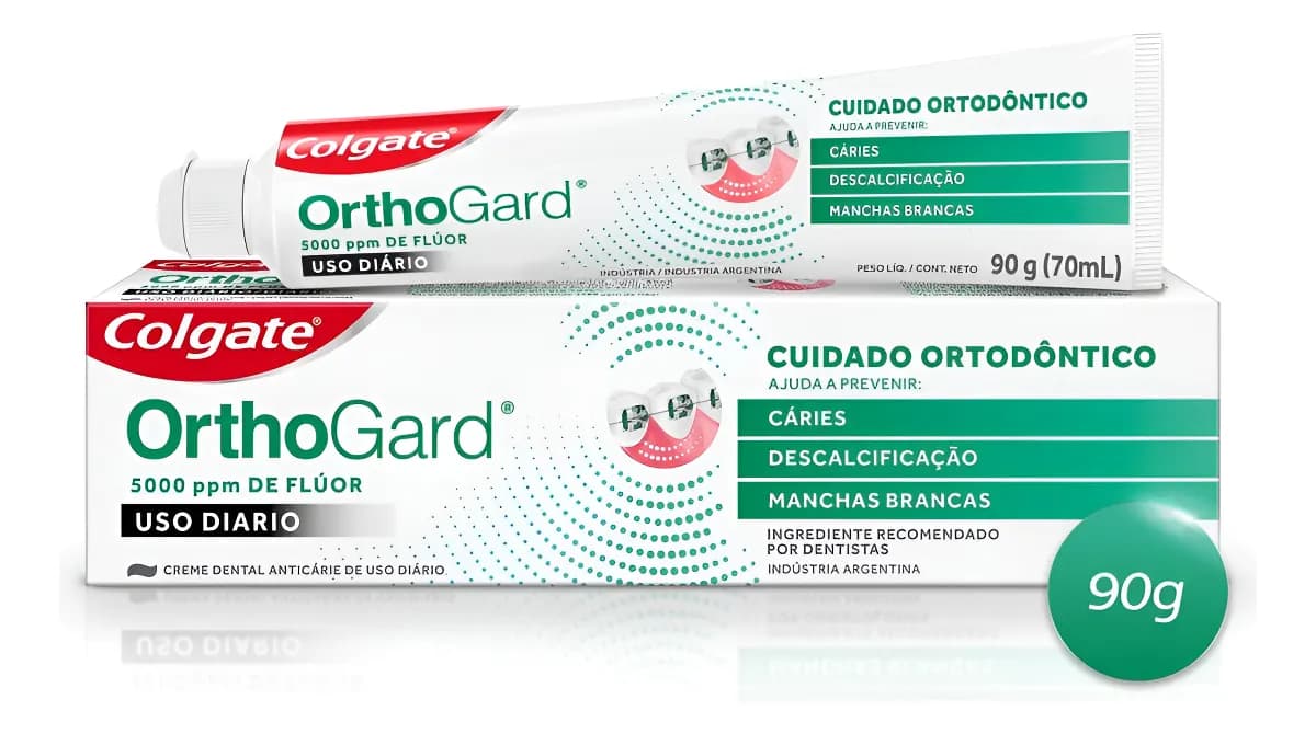 Creme Dental Colgate Orthogard Uso Diário 90g
