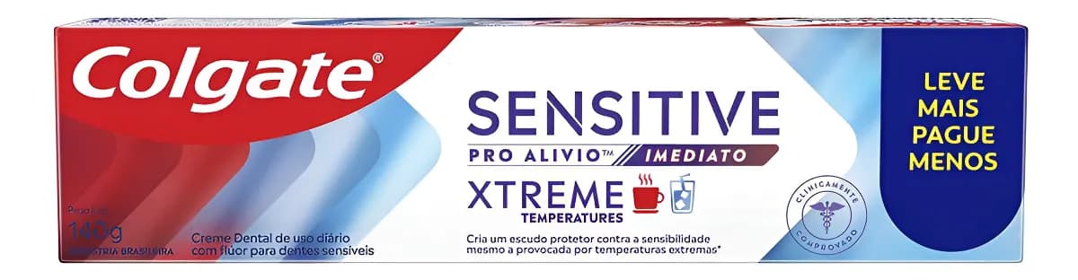 Creme Dental Sensitive Pro-alívio Imediato Xtreme 140g Colgate