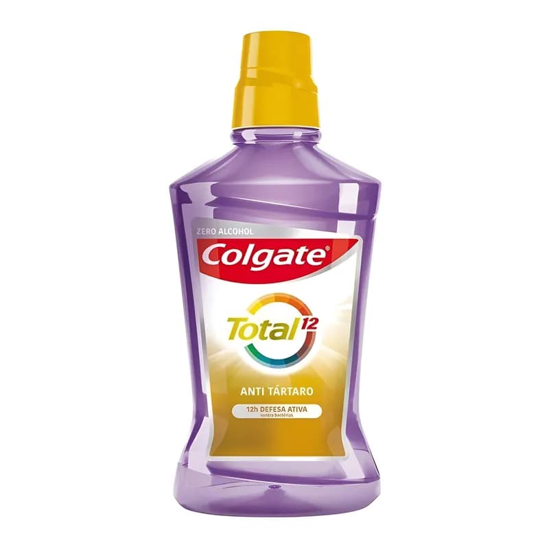 Enjuague bucal Colgate Total 12 antisarro 500ml